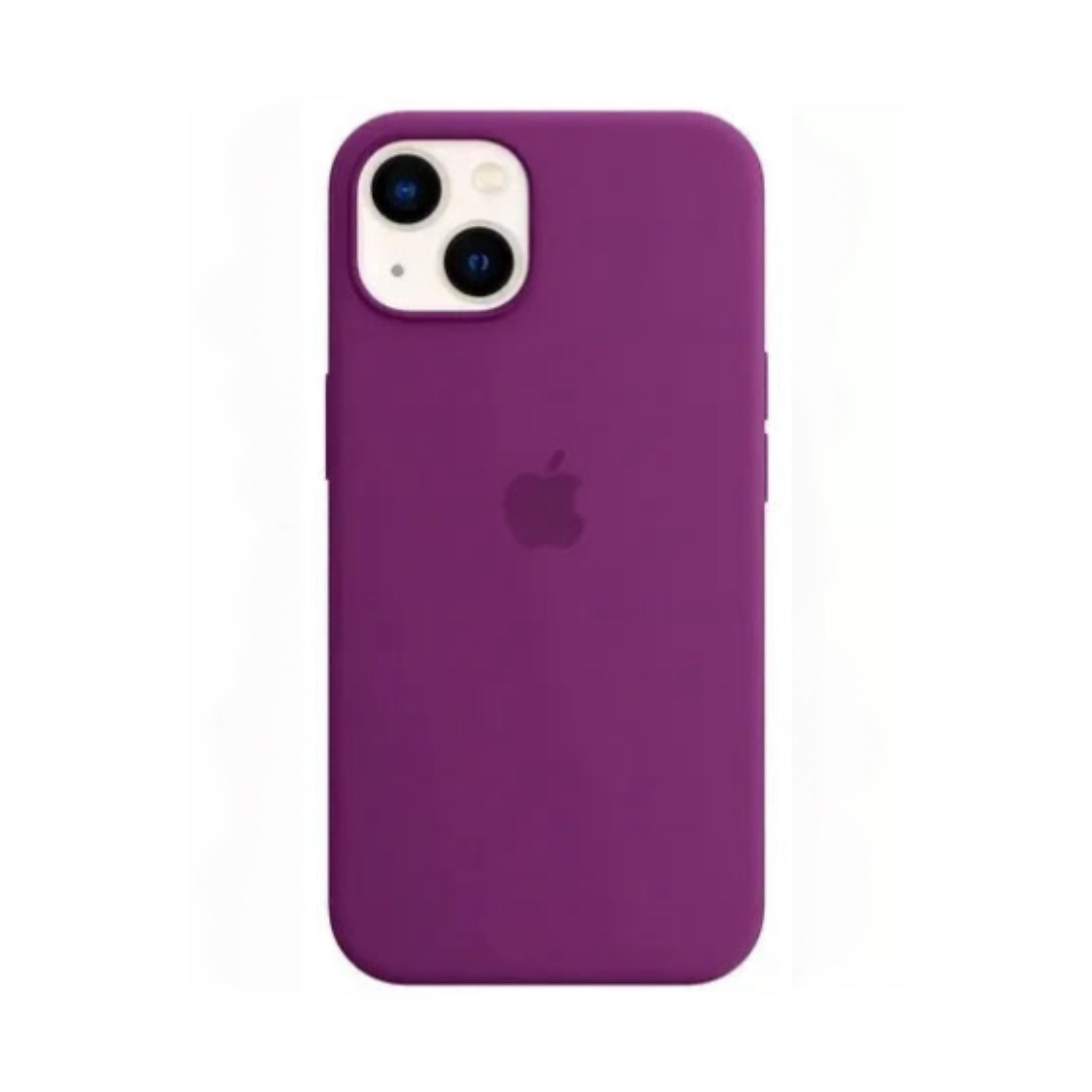 Forro Silicon iPhone 14 Morado Oscuro
