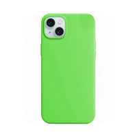 Forro Silicon iPhone 14 Plus Verde Limon