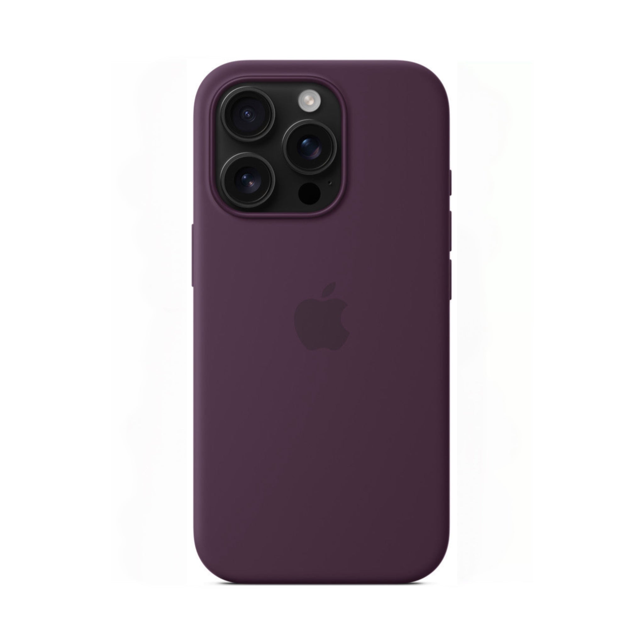 Forro Silicon iPhone 15 Pro Max Morado Oscuro