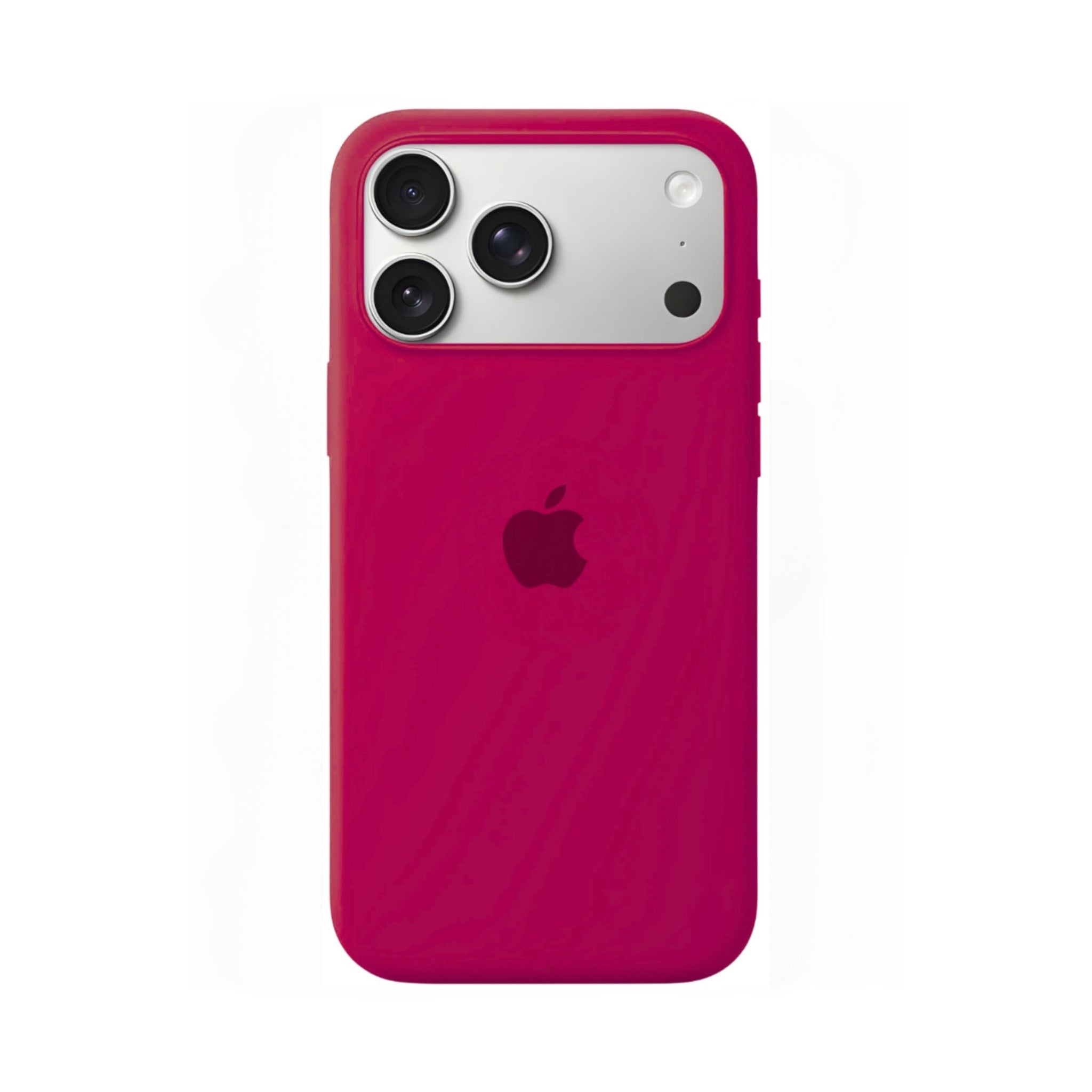 Forro Silicon iPhone 17 Pro Max Fucsia