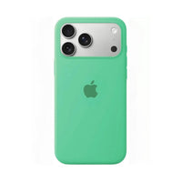 Forro Silicon iPhone 17 Pro Max Verde