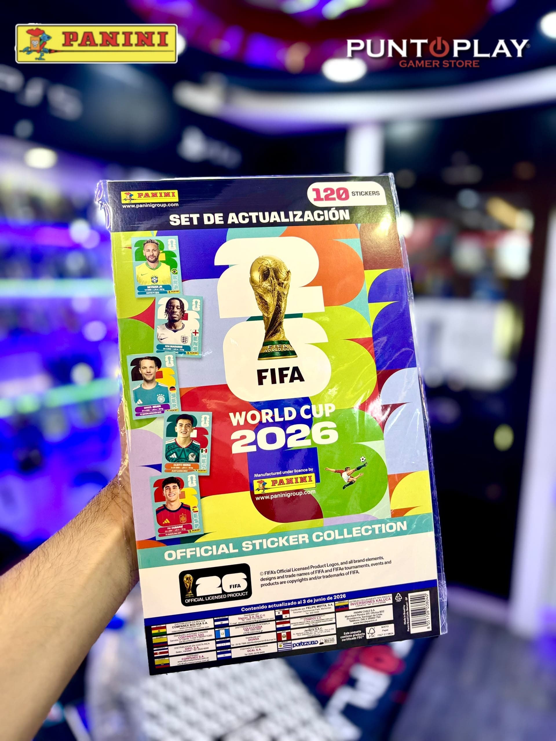 Set de Actualización Panini World Cup 2026
