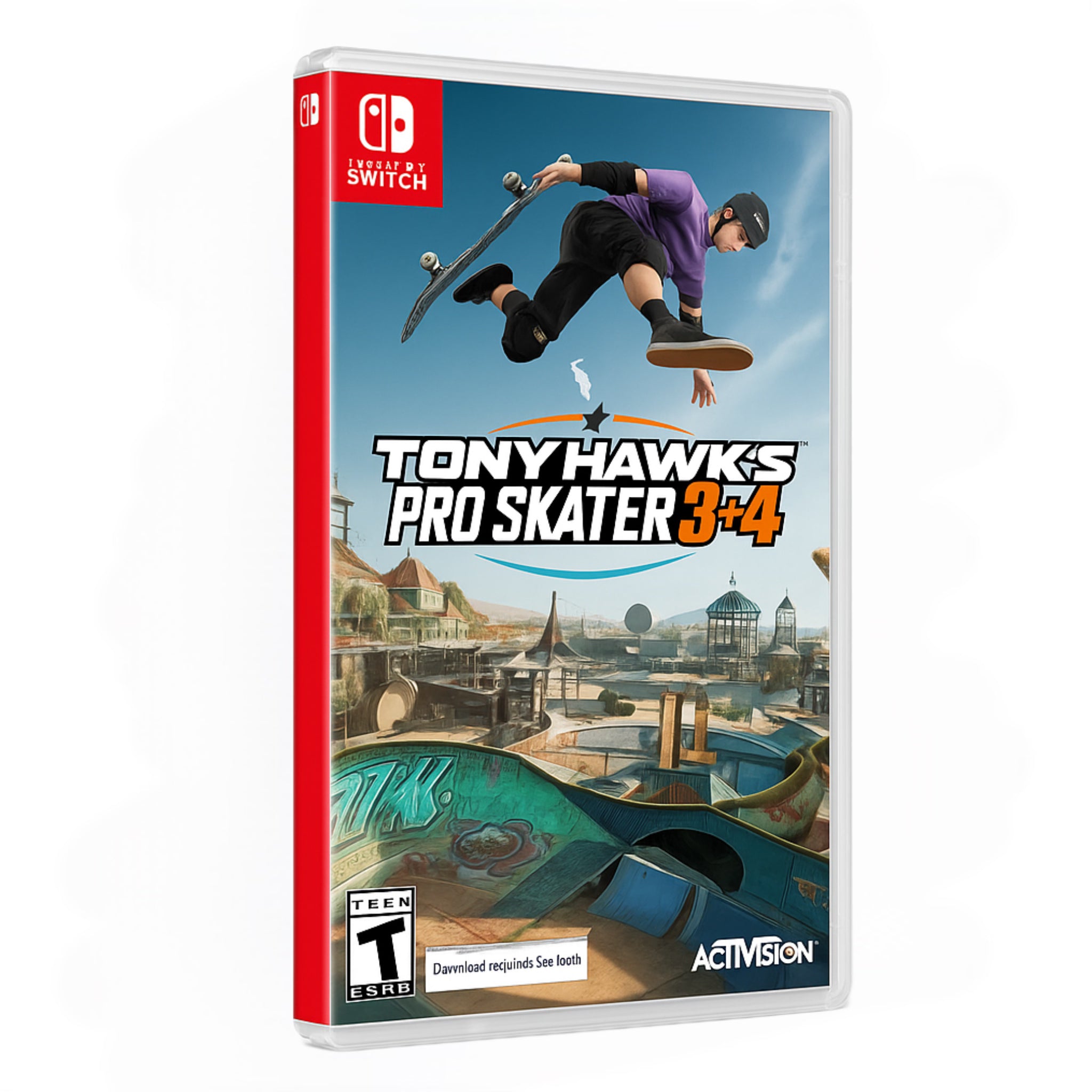 Tony Hawk's Pro Skater 3 + 4 Nintendo Switch Fisico