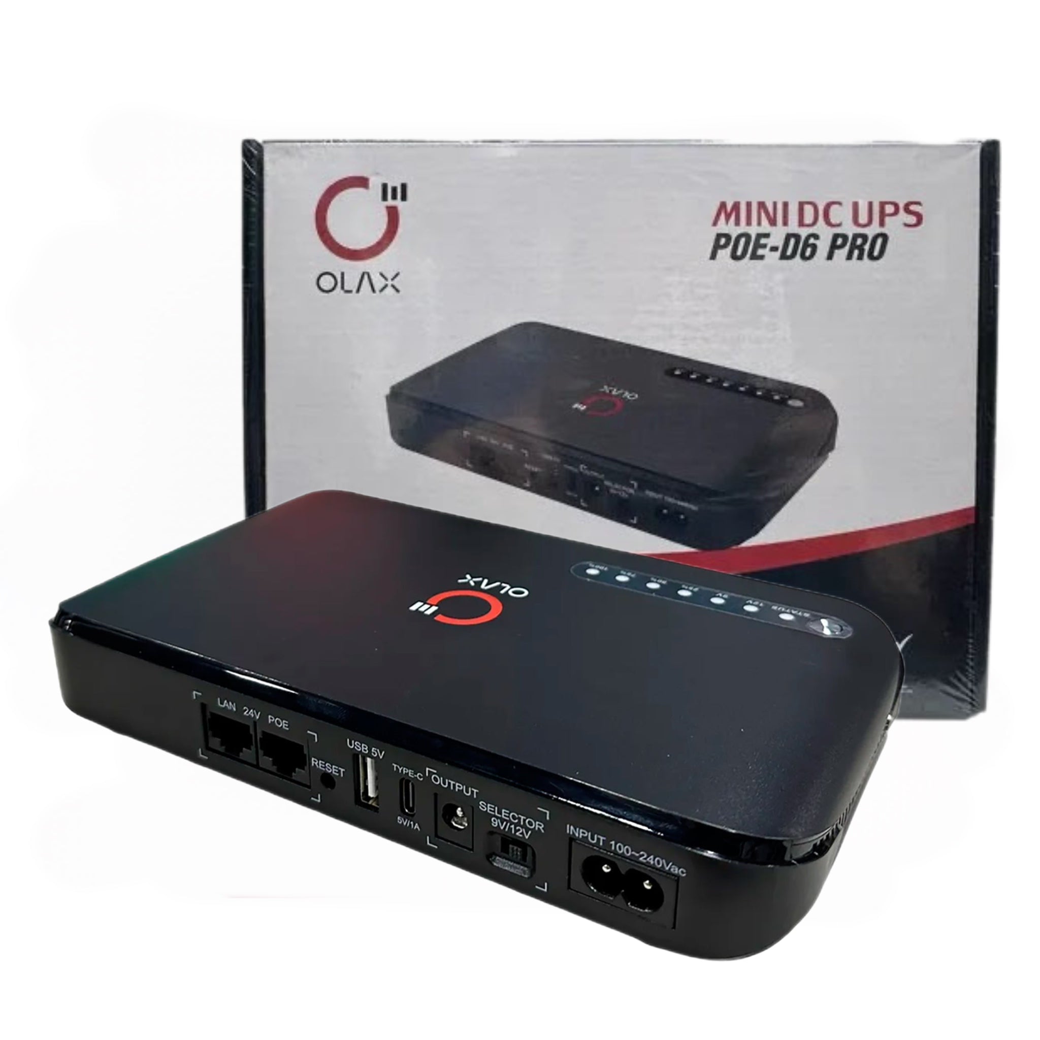Mini Dc Ups Olax Poe-D6 Pro 20000 Mah