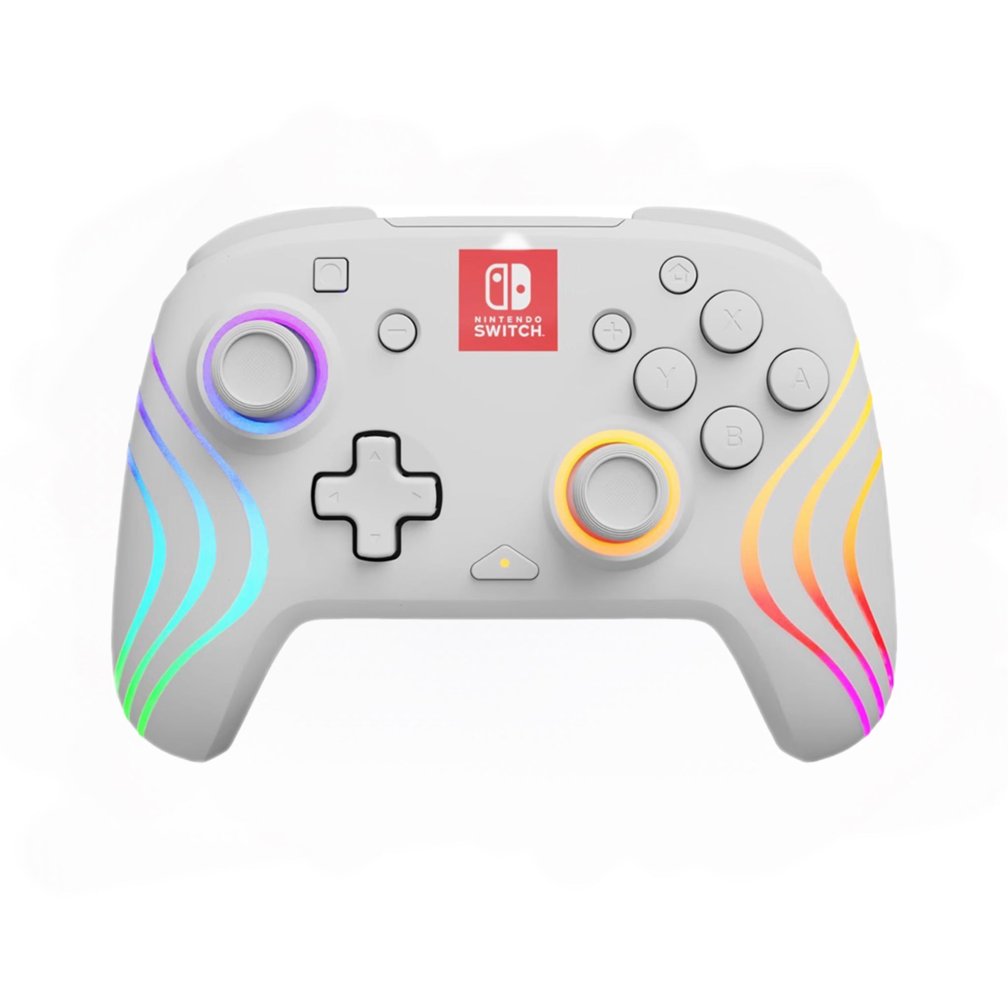 Control inalámbrico led Pro Nintendo Switch Blanco