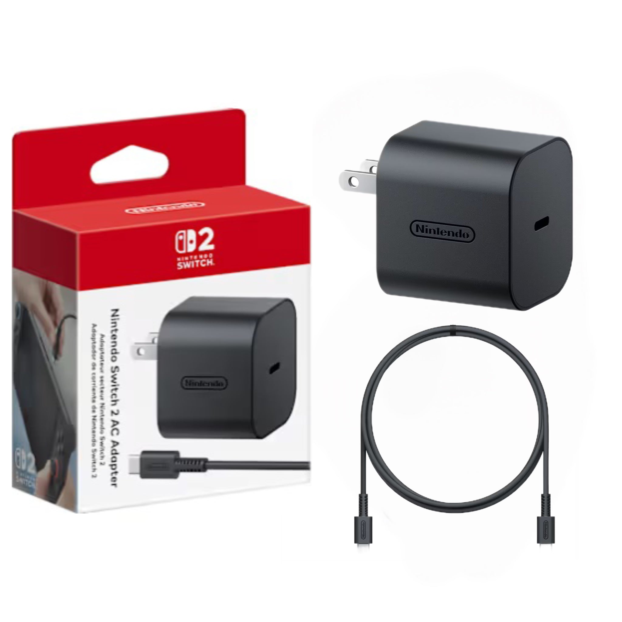 Cargador Nintendo Switch 2 Original