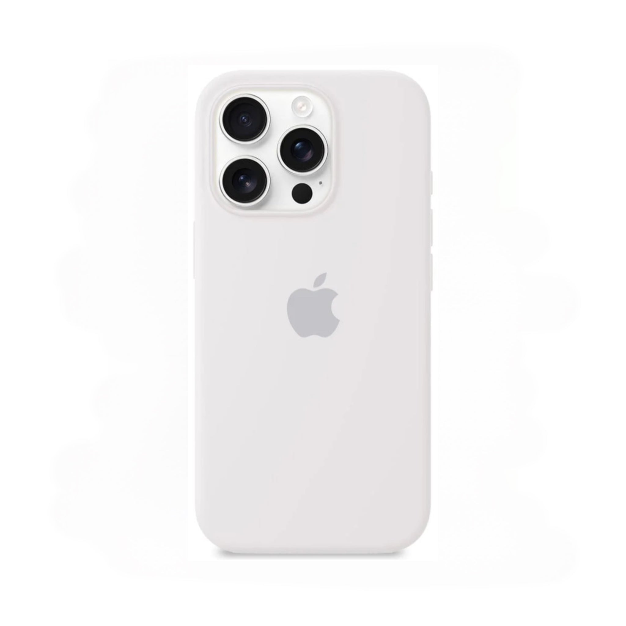 Forro Silicon iPhone 13 Pro Max Blanco