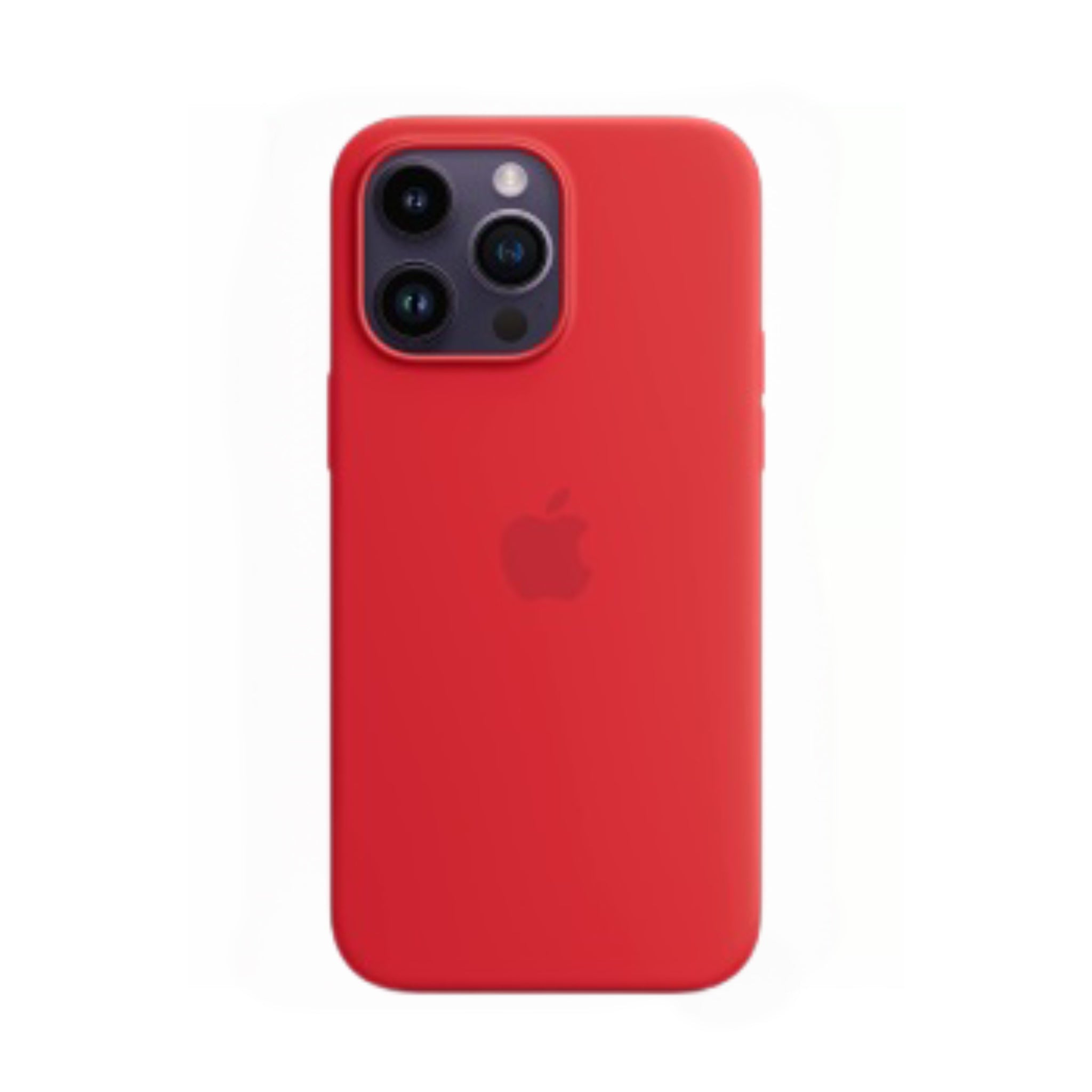 Forro Silicon iPhone 12 Rojo