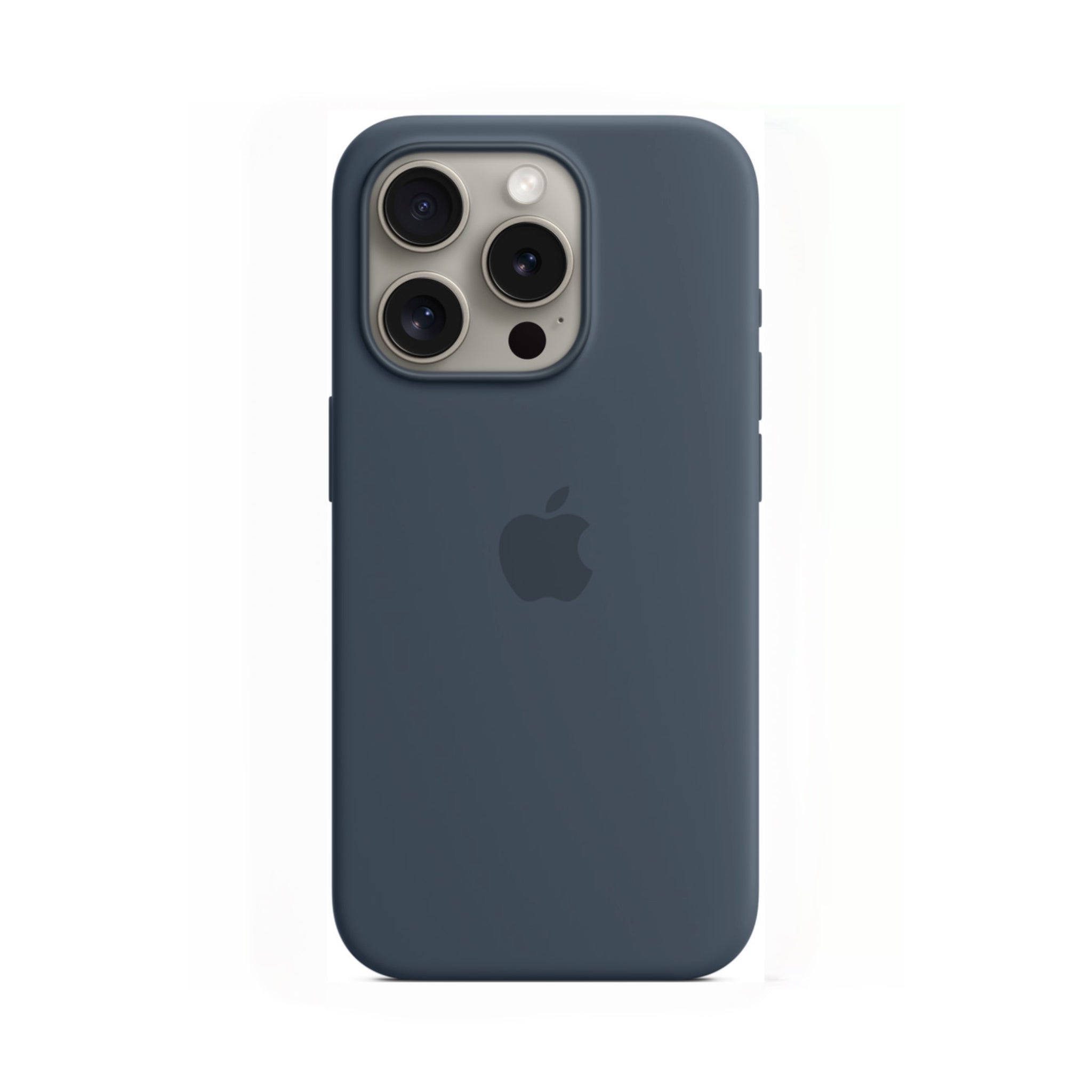 Forro Silicon iPhone 13 Pro Max Azul Medianoche