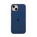 Forro Silicon iPhone 13 Azul Medianoche