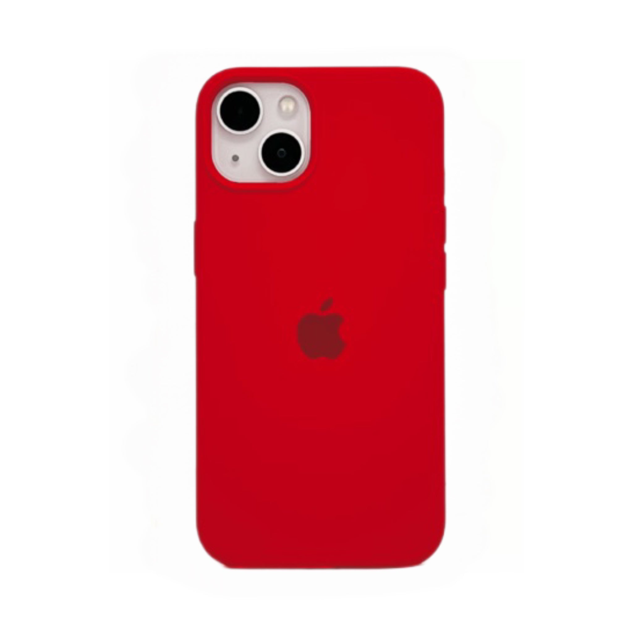 Forro Silicon iPhone 13 Rojo