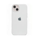 Forro Silicon iPhone 13 Blanco