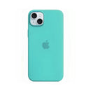 Forro Silicon iPhone 13 Turquesa