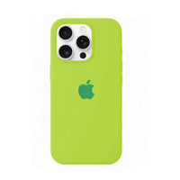 Forro Silicon iPhone 14 Pro Max Verde Limon