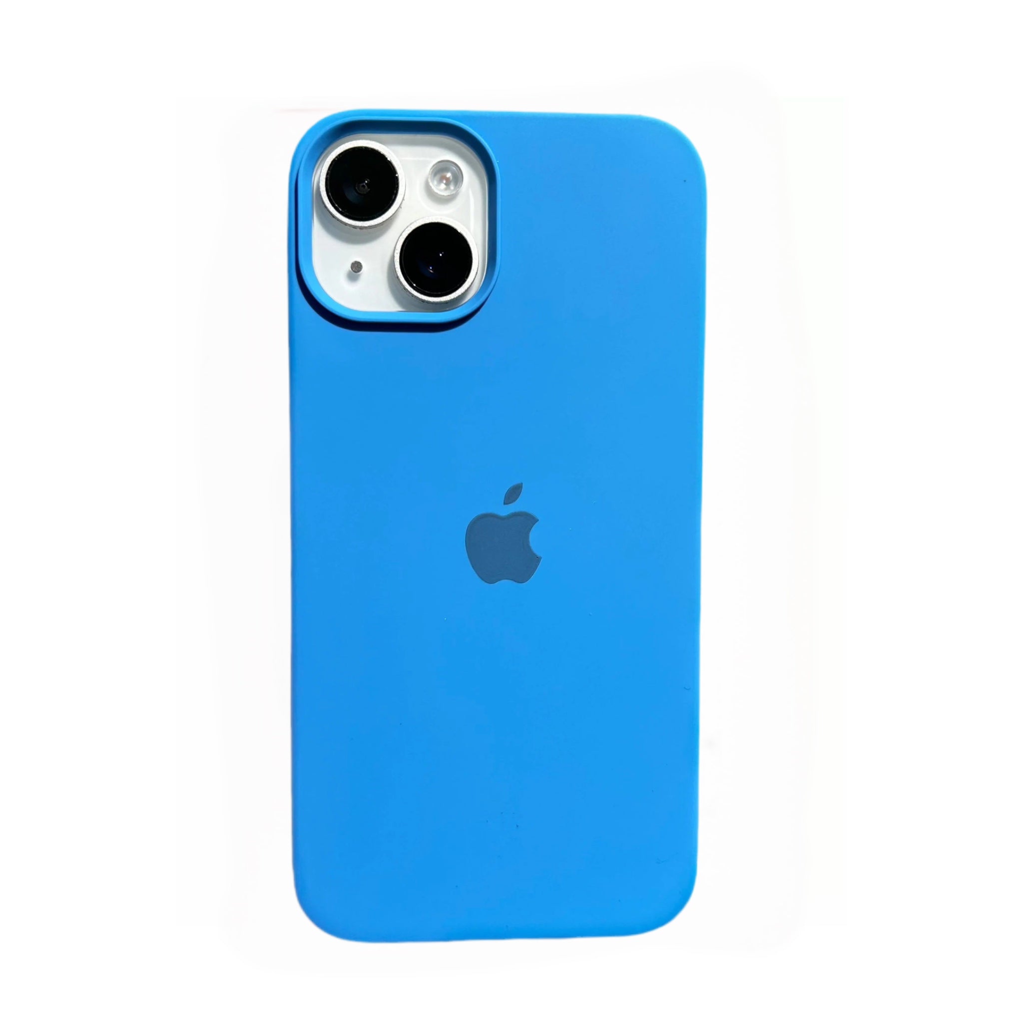 Forro Silicon iPhone 14 Pro Max Azul Capri