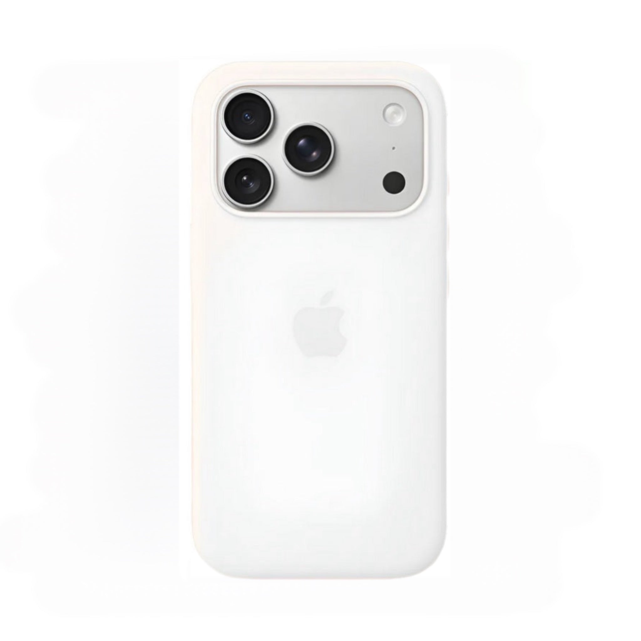 Forro Silicon iPhone 17 Pro Max Blanco