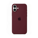 Forro Silicon iPhone 17 Vinotinto