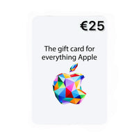 Apple Gift Card 25€ [Digital Code]