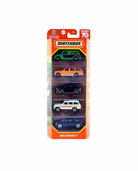 Matchbox Paquete de 5 Matchbox MBX Wagons II