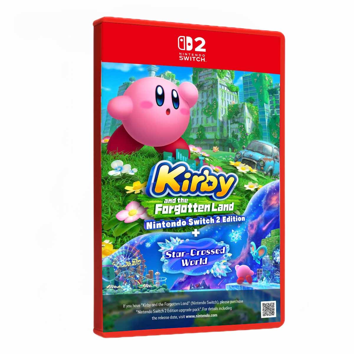 Kirby and the Forgotten Land + Star-Crossed World Edition Nintendo Switch 2 Fisico