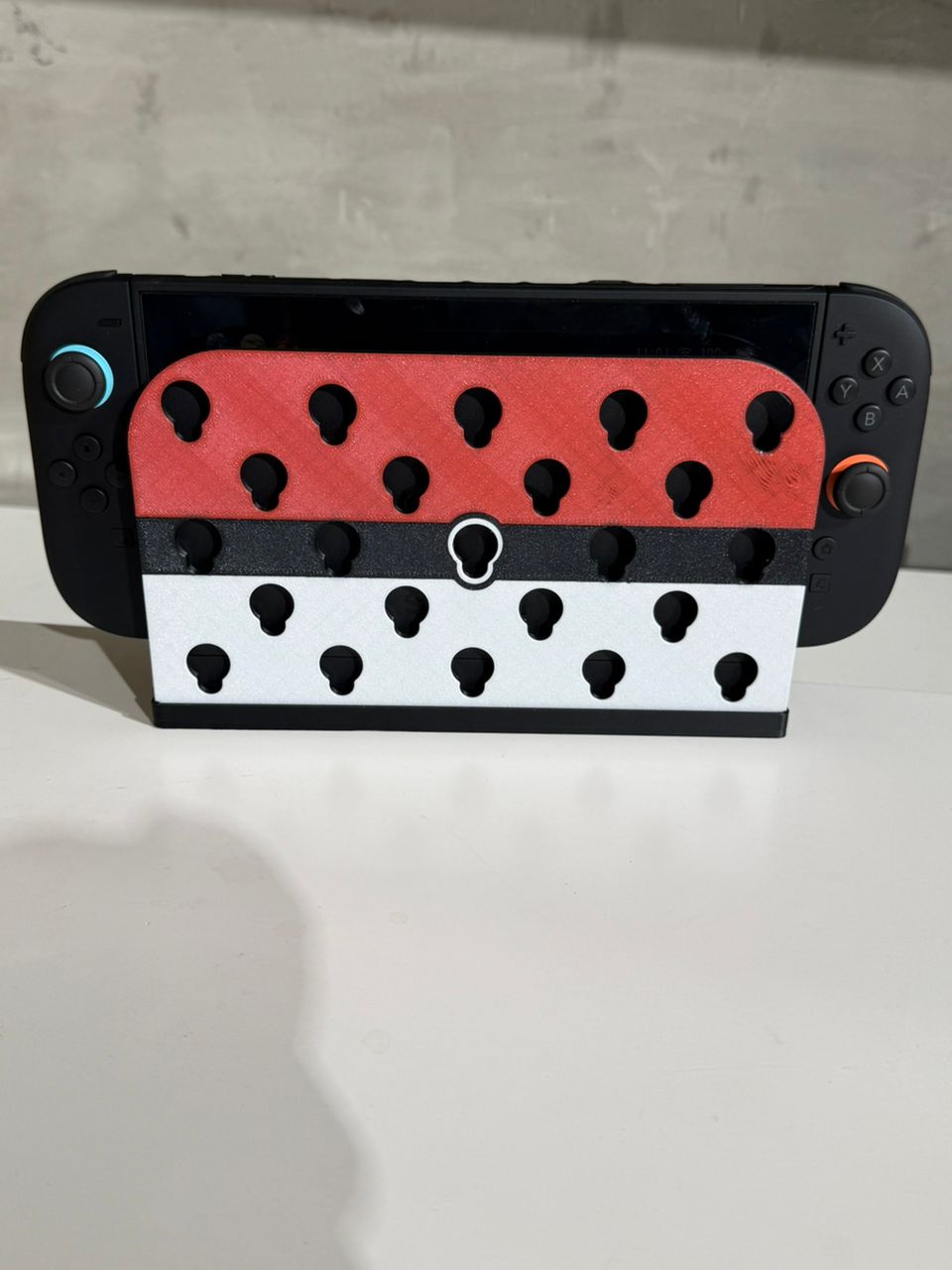 Impresión 3D Base Frontal Pokemon para Nintendo Switch 2