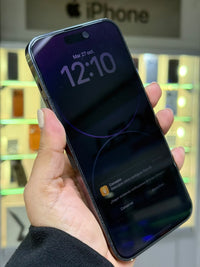 Apple iPhone 14 Pro Max 256 GB Morado (e-Sim) Batería 84% Like New