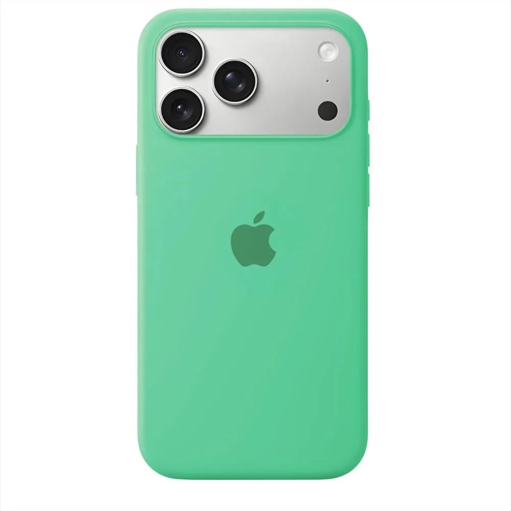 Forro Silicon iPhone 17 Pro Max Verde