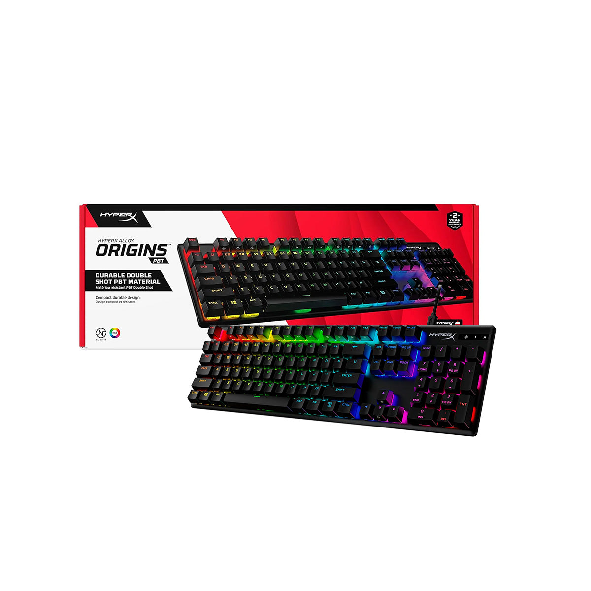 Teclado HyperX Alloy Origins PBT