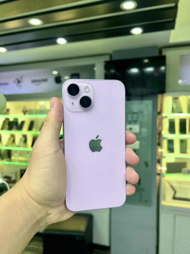 Apple Iphone 14 128 GB Morado (e-Sim) Batería 88% Like New