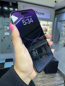 Apple iPhone 14 Pro Max 128 GB Morado (e-Sim) Batería 90% Like New