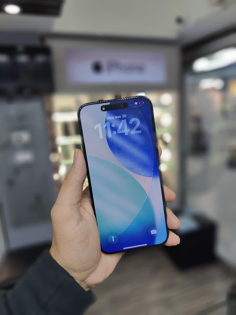 Apple Iphone 16 Pro Max 512 GB Black Titanium (e-Sim) Batería 93% Like New