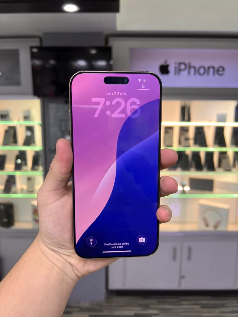 Apple Iphone 16 Pro Max 256GB Desert Titanium (e Sim) Batería 89% Like New