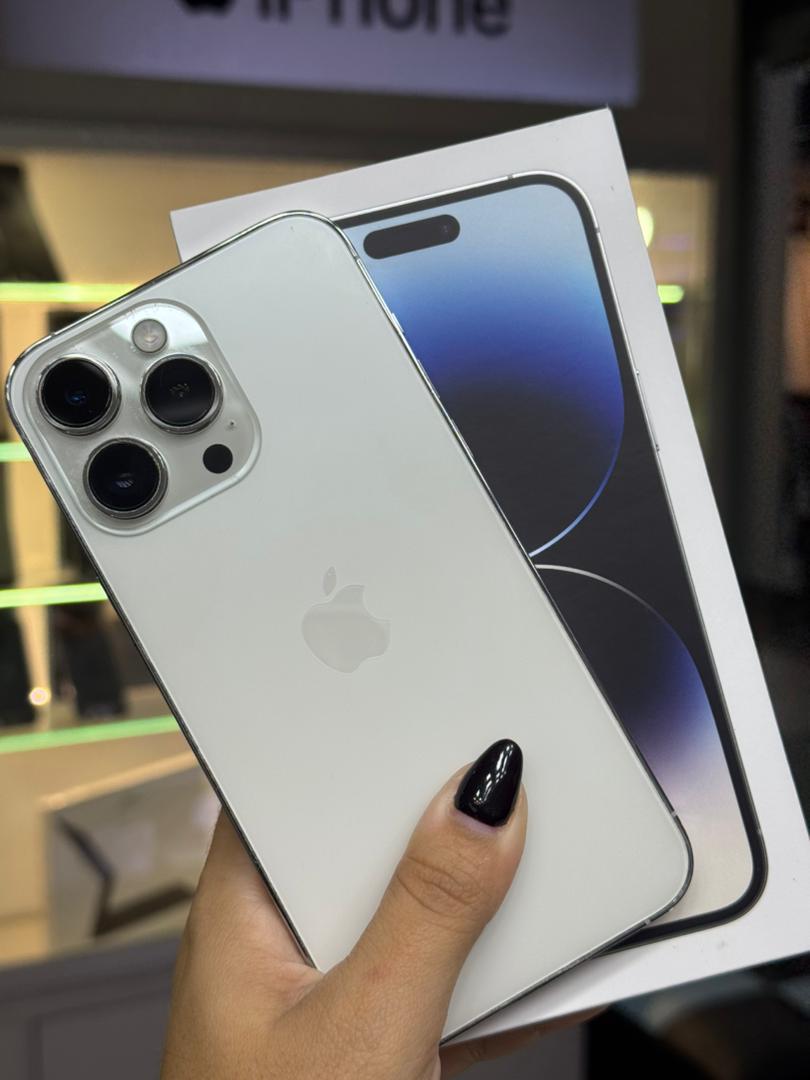 Apple iPhone 14 Pro Max 256 GB Blanco (e-Sim) Batería 85% Like New