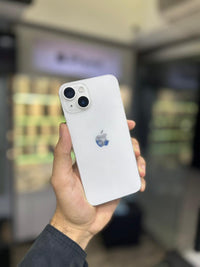 Apple Iphone 14 128 GB Blanco Batería 100% (Single-Sim) Like New