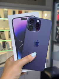 Apple iPhone 14 Pro Max 256 GB Morado (Dual Sim) Batería 84% Like New