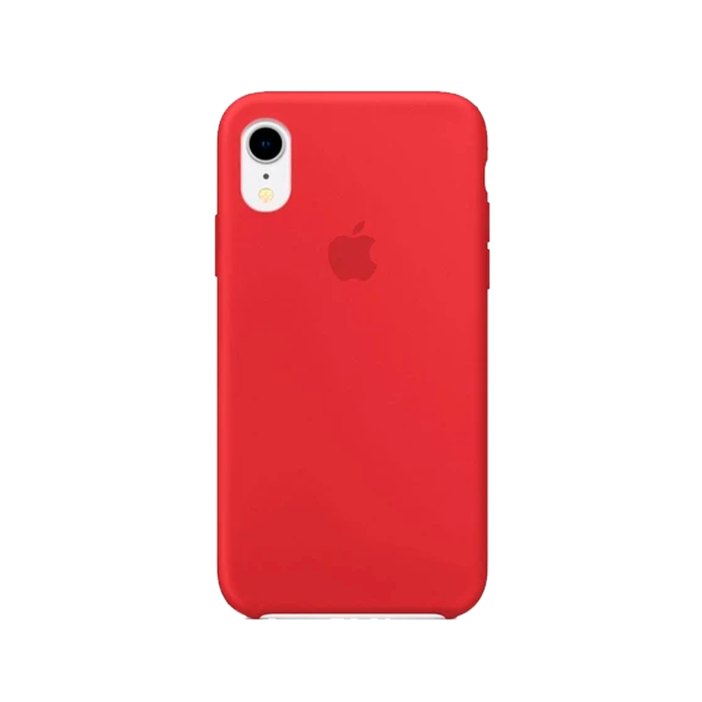 Forro Silicon iPhone Xr Rojo