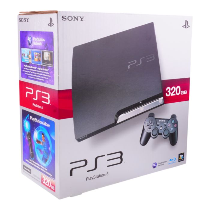 Consola Ps3 Slim 320 Gb Like New (Incluye 5 Juegos Digitales)