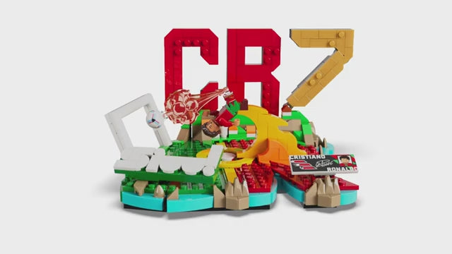 Preventa LEGO Cristiano Ronaldo Leyenda del Fútbol Maqueta 3D Marca un Gol