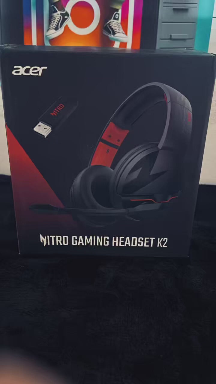 Audifonos Inalambrico Acer K2 Nitro Negro