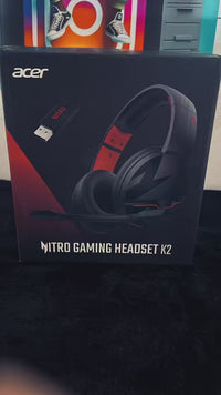 Audifonos Inalambrico Acer K2 Nitro Negro