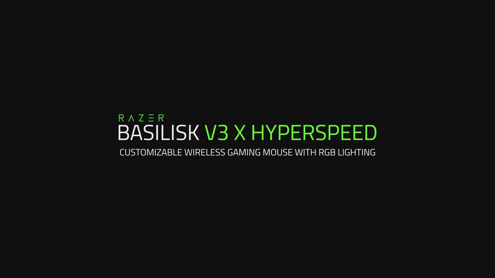 Mouse Inalambrico Razer Basilisk V3 X HyperSpeed