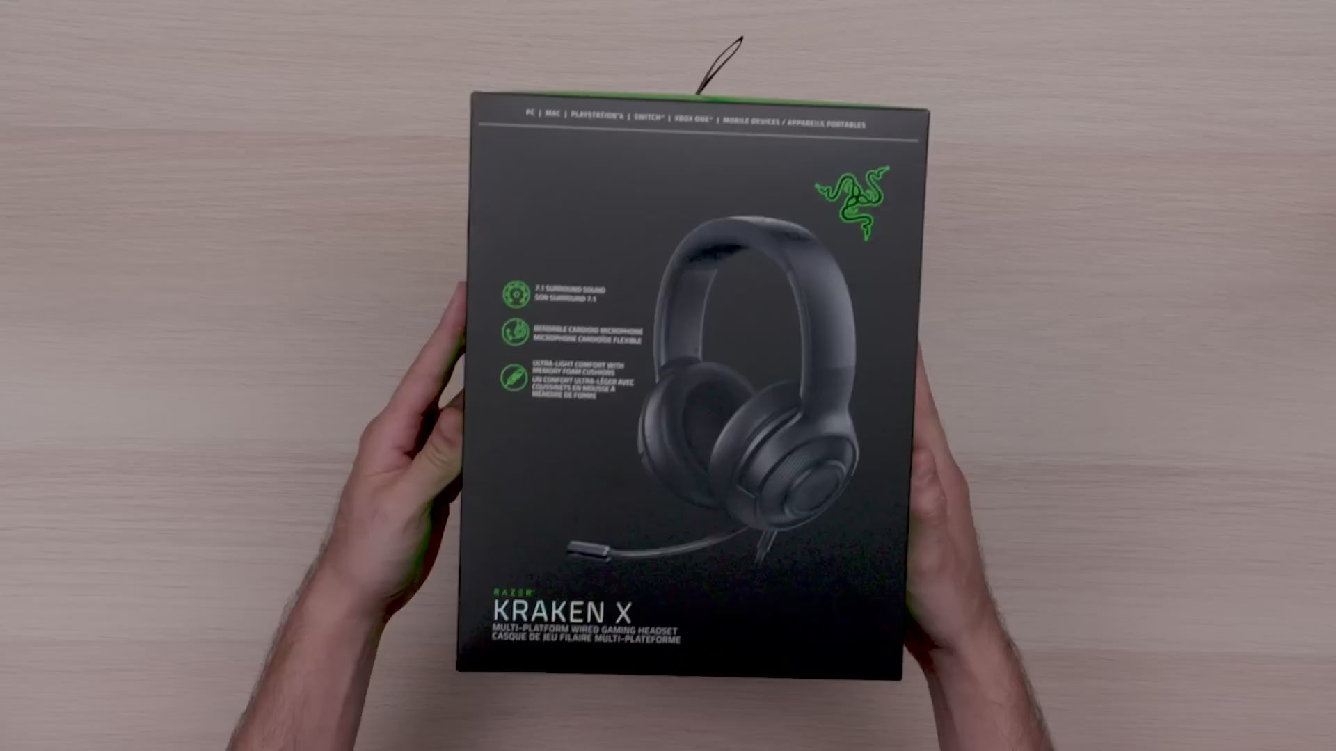 Audifonos Razer Kraken X