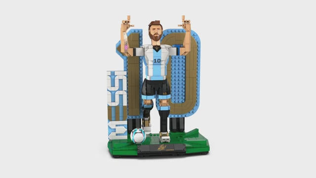 Preventa LEGO Lionel Messi Leyenda del Fútbol Maqueta 3D con 2 Poses