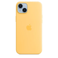Forro Silicon iPhone 14 Plus Amarillo Oscuro