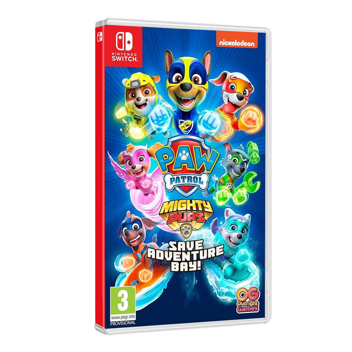 PAW Patrol Mighty Pups Save Adventure Bay Nintendo Switch Fisico